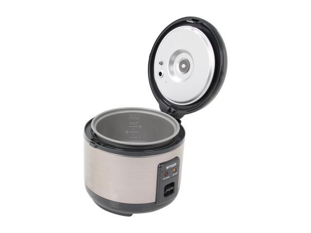 炊飯器 Tiger JNP-S55U-HU 3-Cup (Uncooked) Rice Cooker and Warmer Stainless Steel Gray by Tiger Corporation Tiger JNP-S55U-HU Stainless Steel Gray Rice Cooker and