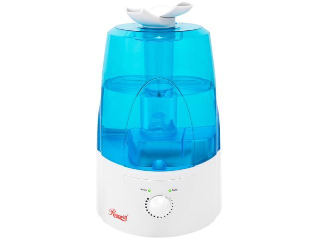 Rosewill RHHD-14001 - Ultrasonic Humidifier - Dual Cool Mist Auto Shut-Off with LED Night Light 13 Gallon (5L) Tank Capacity White