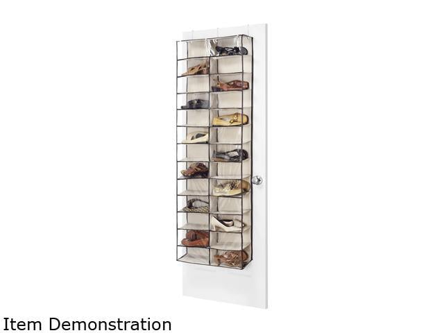 Whitmor 6470-4457 Fashion Canvas Over The Door Shoe Shelves
