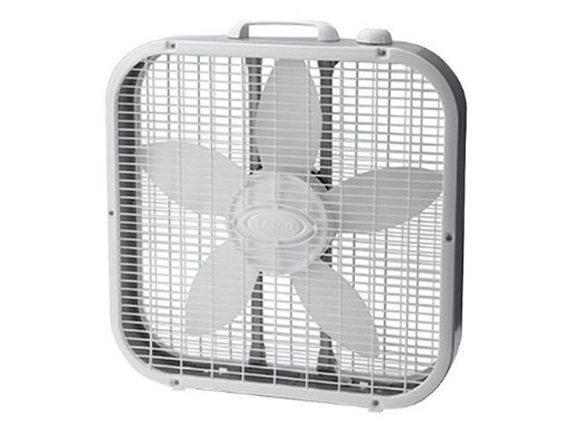 Lasko 20' Energy Efficient Basic Box Fan w/ 3 Speeds White -