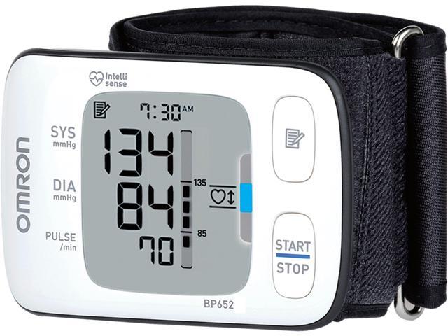  Omron 7 Series Wrist Blood Pressure Monitor; 100-Reading Memory  with Heart Zone Guidance and UltraSilent Inflation by Omron : Health &  Household