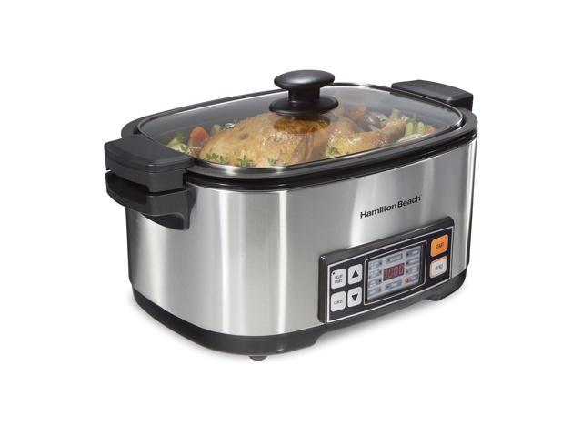 Hamilton Beach 33867 Advanced Temp Tracker Slow Cooker 