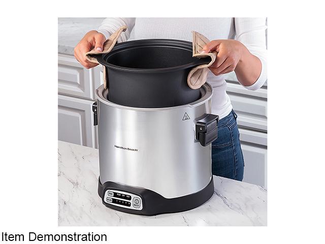 NeweggBusiness - Hamilton Beach 33196 Silver 10 Qt. Sear & Cook 10