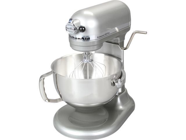 Sold!! Kitchen aid 5.5 qt bowl lift stand mixer, coutour silver