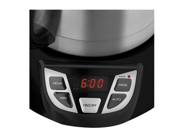 NeweggBusiness - Black & Decker CM1609 Black 8-Cup Thermal Programmable  Coffee Maker