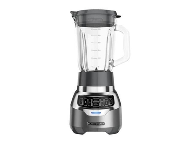 BLACK+DECKER Power Crush 3-Speed Digital Blender with Quiet Technology Silver BL1300DG-T