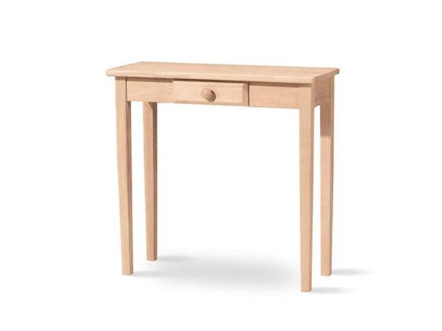 International Concepts OT-3012 Rectangular Hall Table with Drawer