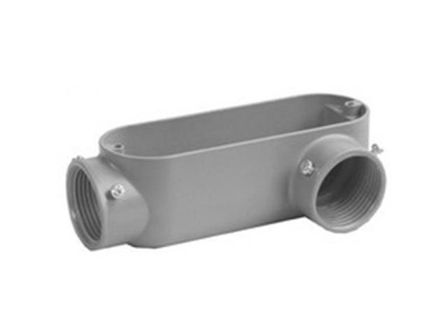 Morris 14281 Aluminum Combination Conduit Body LL Type - Threaded & Set Screw 2 in