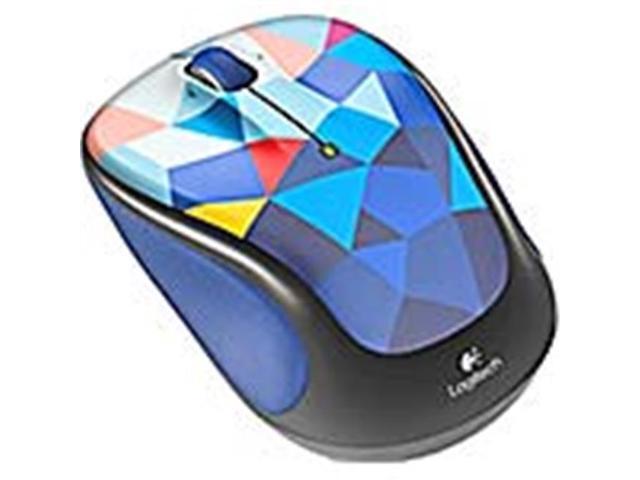 Logitech M325C Wireless Mouse - Blue Facets