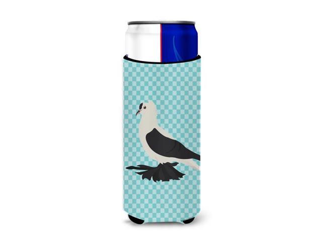 Saxon Fairy Swallow Pigeon Blue Check Michelob Ultra Hugger for slim cans BB8120MUK