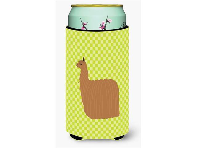 Alpaca Suri Green Tall Boy Beverage Insulator Hugger BB7746TBC