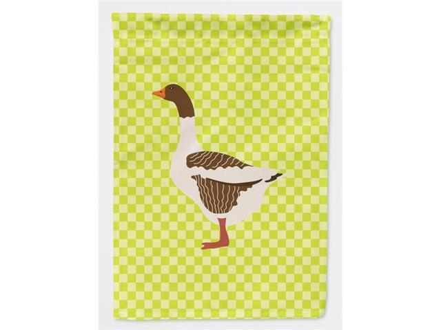 Pomeranian Rogener Goose Green Flag Garden Size BB7729GF