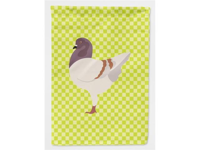 German Modena Pigeon Green Flag Garden Size BB7775GF