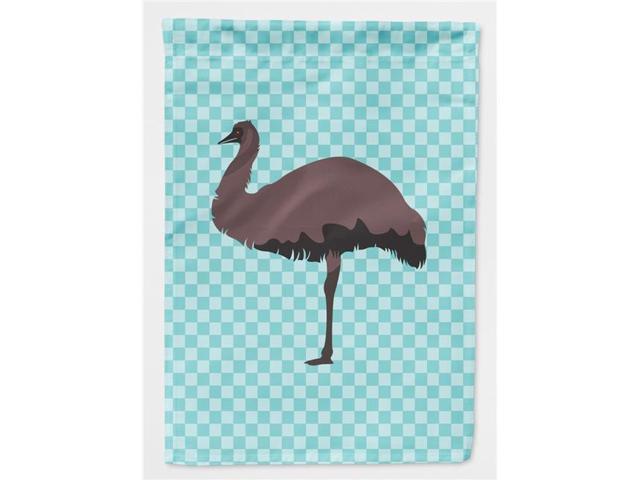 Emu Blue Check Flag Garden Size BB8096GF