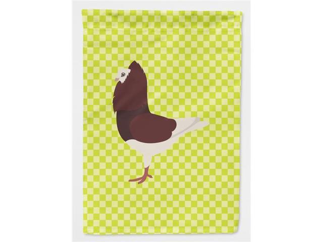 Capuchin Red Pigeon Green Flag Garden Size BB7774GF