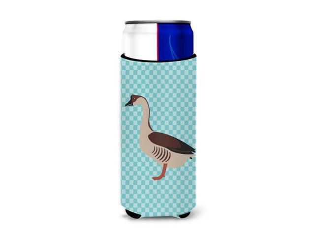 Chinese Goose Blue Check Michelob Ultra Hugger for slim cans BB8070MUK