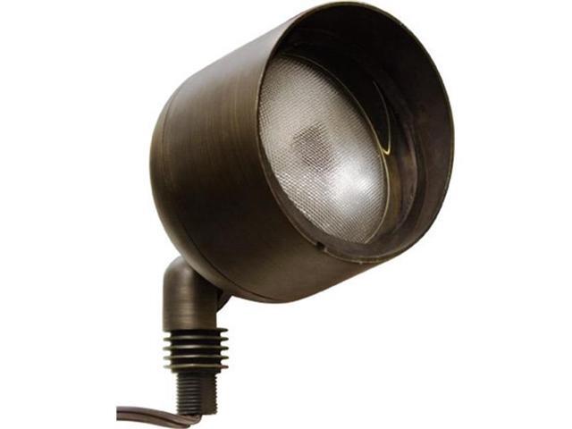 Dabmar Lighting LV23-BZ 50W 12V Cast Aluminum Directional Spot Light with Hood Bronze
