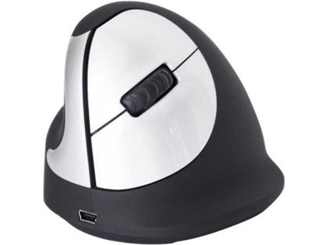 R-Go Tools HE Mouse Ergonomic Mouse Medium (165-195mm) Left Handed Wireless