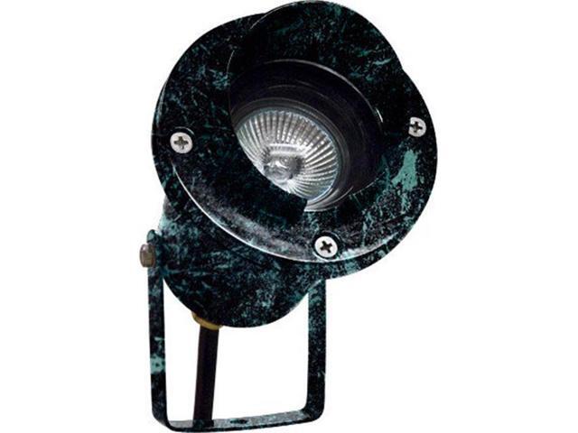Dabmar Lighting LV109-LED3-VG Hooded Spot Light with Yoke 3W LED - MR16 12V Verde Green