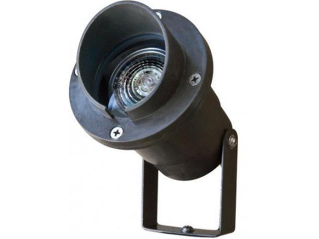 Dabmar Lighting FG409-LED7-BZ 7W & 12V MR16 3 LEDs Fiberglass Hooded Spot Light - Bronze