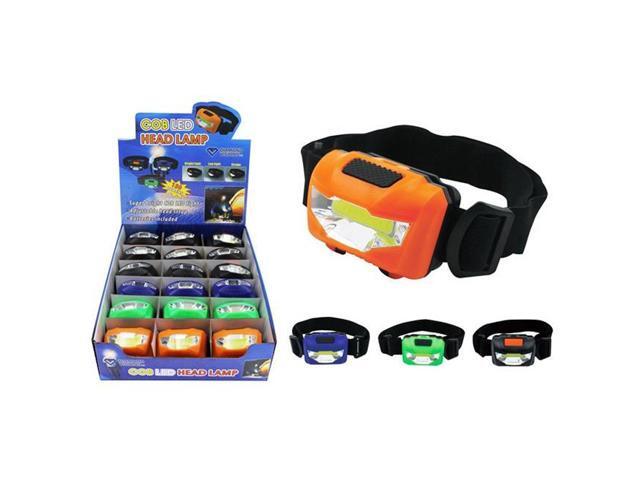 DDI 2291816 Promo Cob LED Head Lamp - Case of 18