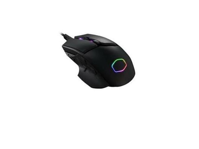 Cooler Master MM830 Gaming Mouse with 24 000 DPI Sensor Hidden D-Pad Buttons 4-Zone RGB and Precision Wheel