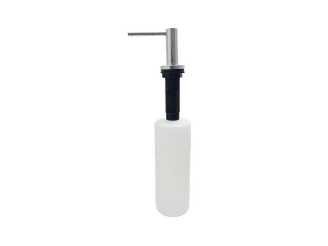 Kingston Brass SD8611 17 oz Elinvar Soap Dispenser with Straight Nozzle Polished Chrome