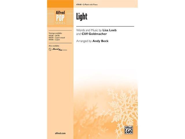 Alfred Music 00-47640 Light 2-Part Choral Octavo