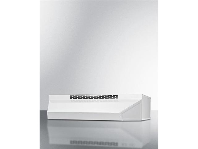 Summit Appliance ADAH1720W 20 in. Wide ADA Compliant Ductless Range Hood in White Finish with Remote Wall Switch photo