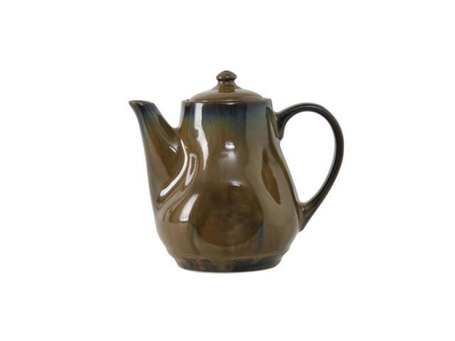 Tuxton GAN-101 Vitrified China Coffee & Tea Pot with Lid, Night Sky - 17 oz photo