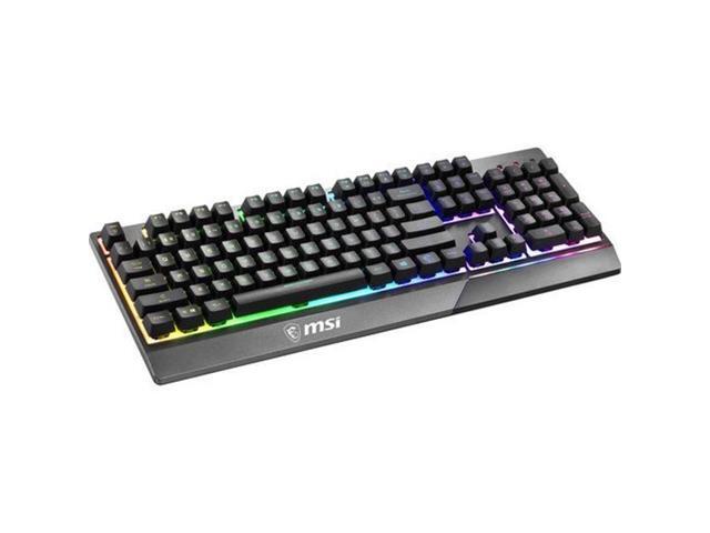 MSI VIGOR GK30 KB Vigor GK30 Wired Membrane 6 Zones RGB Lighting Gaming Keyboard