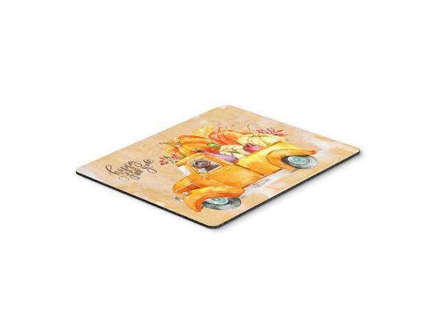 Carolines Treasures CK2658MP Fall Harvest Brown Cockapoo Mouse Pad Hot Pad or Trivet
