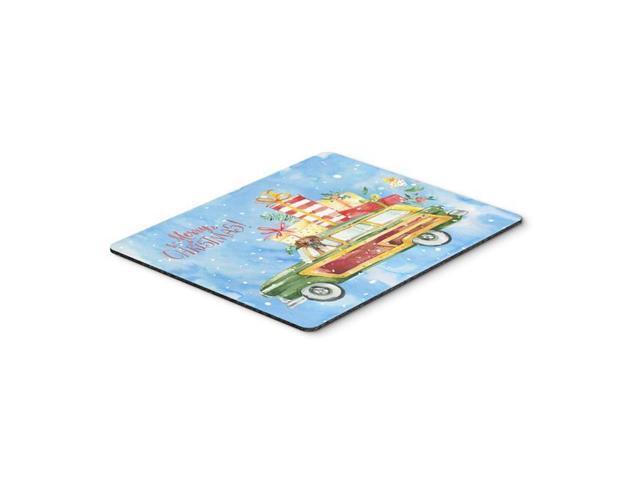 Carolines Treasures CK2399MP Merry Christmas Boxer Mouse Pad Hot Pad or Trivet