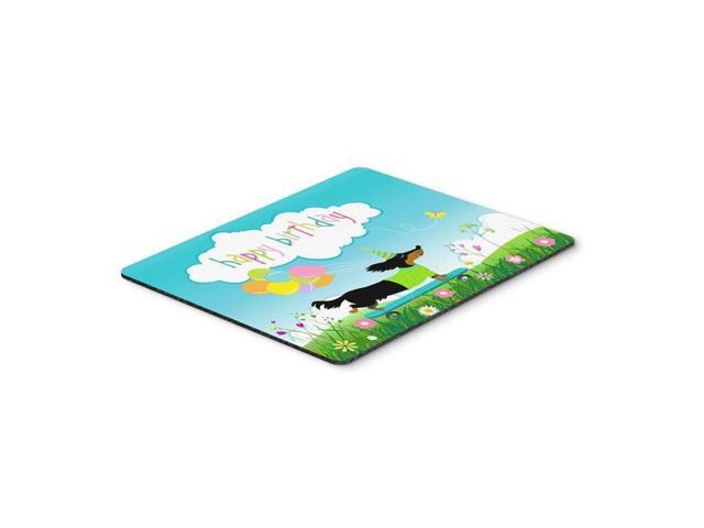 Carolines Treasures VHA3029MP Happy Birthday Dachshund Mouse Pad Hot Pad or Trivet