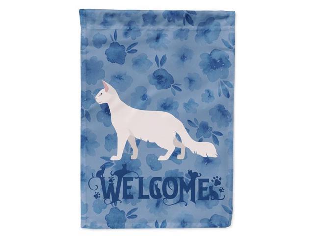 Carolines Treasures CK4937GF 11 x 001 x 15 in Oriental Longhair Cat Welcome Flag Garden Size