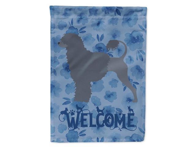 Carolines Treasures CK6195GF 11 x 001 x 15 in Portuguese Water Dog Welcome Flag Garden Size