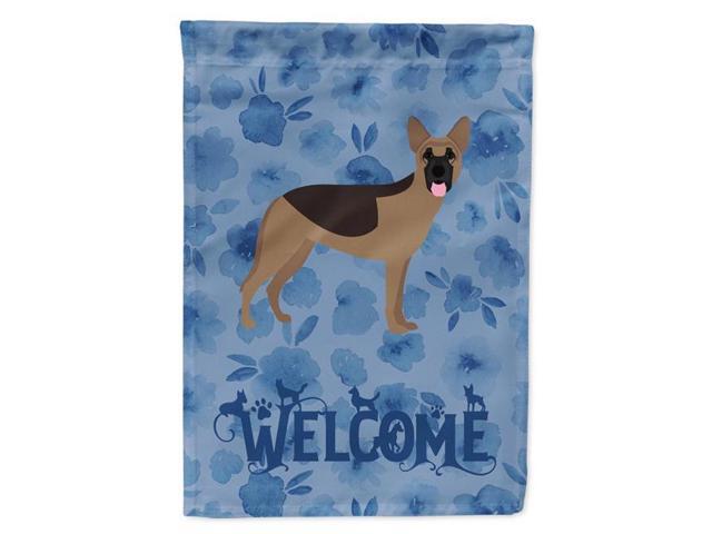 Carolines Treasures CK6080GF 11 x 001 x 15 in German Shepherd Welcome Flag Garden Size