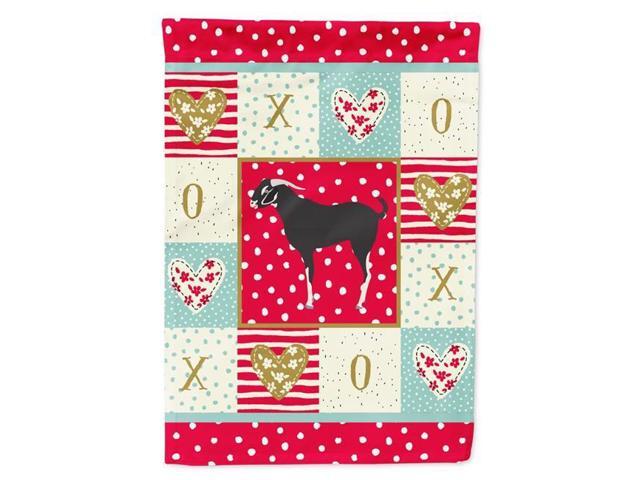 Carolines Treasures CK5311GF 11 x 001 x 15 in Black Bengal Goat Love Flag Garden Size