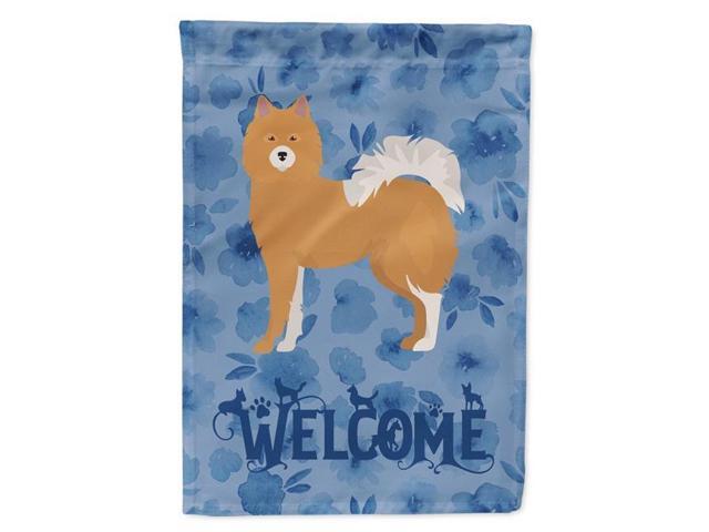 Carolines Treasures CK5984GF 11 x 001 x 15 in Elo Dog No1 Welcome Flag Garden Size