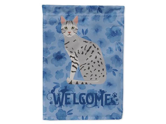 Carolines Treasures CK5032GF 11 x 001 x 15 in Egyptian Mau Cat Welcome Flag Garden Size
