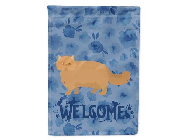 Carolines Treasures CK4944GF 11 x 001 x 15 in Persian Modern Cat Welcome Flag Garden Size