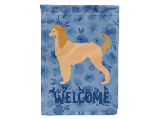 Carolines Treasures CK6133GF 11 x 001 x 15 in Afghan Hound Welcome Flag Garden Size