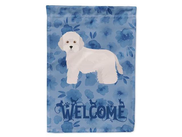 Carolines Treasures CK5981GF 11 x 001 x 15 in Cyprus Poodle Welcome Flag Garden Size