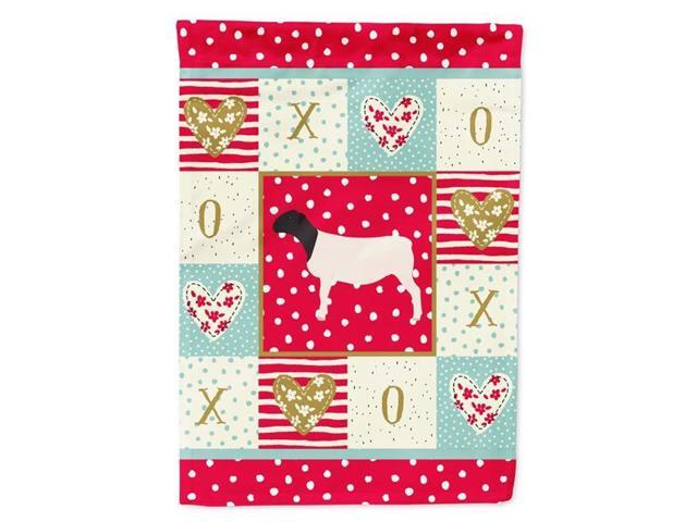 Carolines Treasures CK5405GF 11 x 001 x 15 in Dorper Sheep Love Flag Garden Size