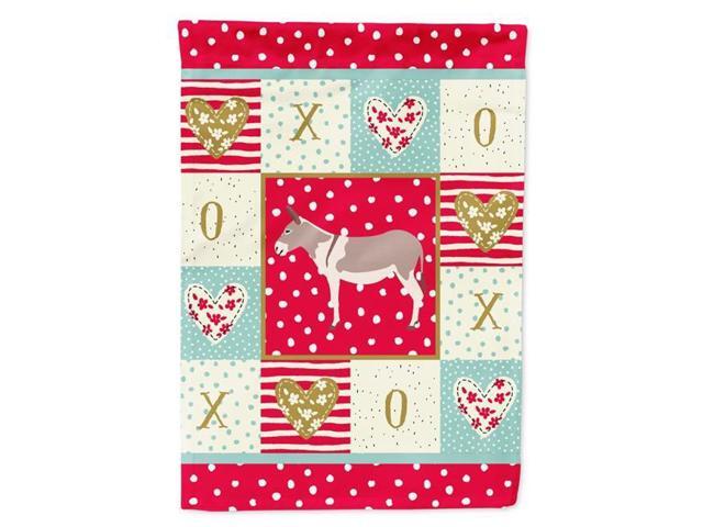 Carolines Treasures CK5273GF 11 x 001 x 15 in Australian Teamster Donkey Love Flag Garden Size