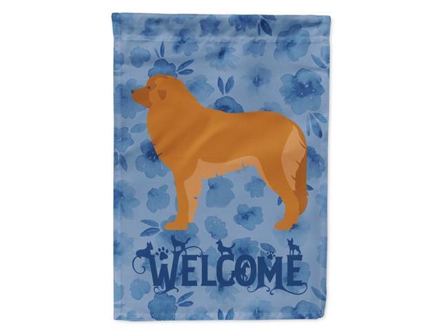 Carolines Treasures CK6185GF 11 x 001 x 15 in Leonberger Welcome Flag Garden Size