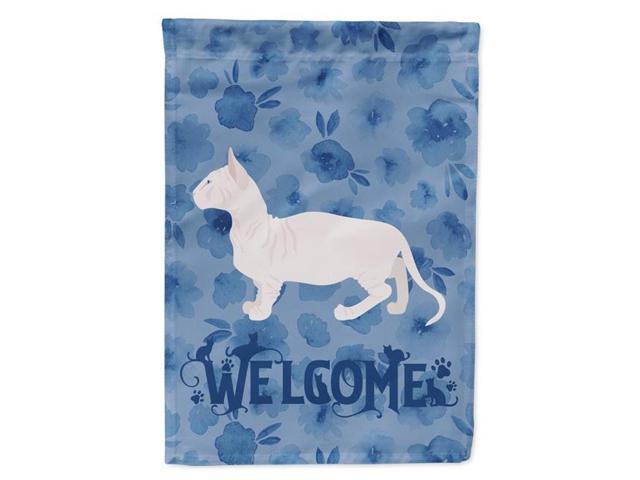 Carolines Treasures CK4833GF 11 x 001 x 15 in Bambino No2 Cat Welcome Flag Garden Size