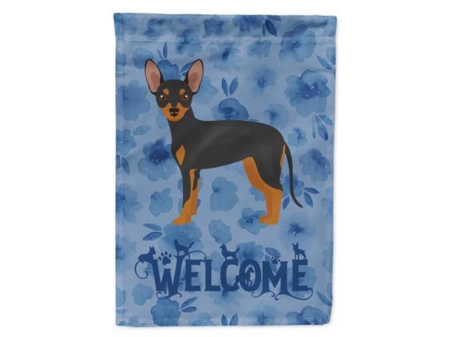 Carolines Treasures CK6040GF 11 x 001 x 15 in Prague Ratter Welcome Flag Garden Size
