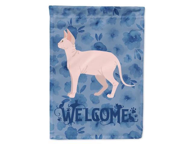 Carolines Treasures CK4990GF 11 x 001 x 15 in Sphynx Cat Welcome Flag Garden Size