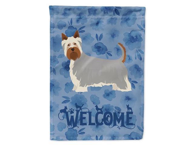 Carolines Treasures CK5967GF 11 x 001 x 15 in Australian Silky Terrier No2 Welcome Flag Garden Size
